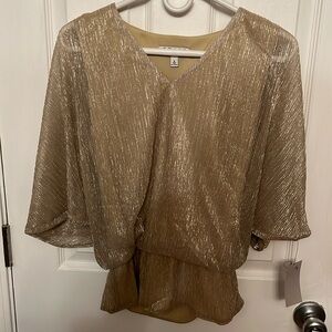 Woman’s Chaus New York sleeveless evening top as shown